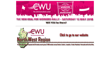 Tablet Screenshot of cwunorthwest.org